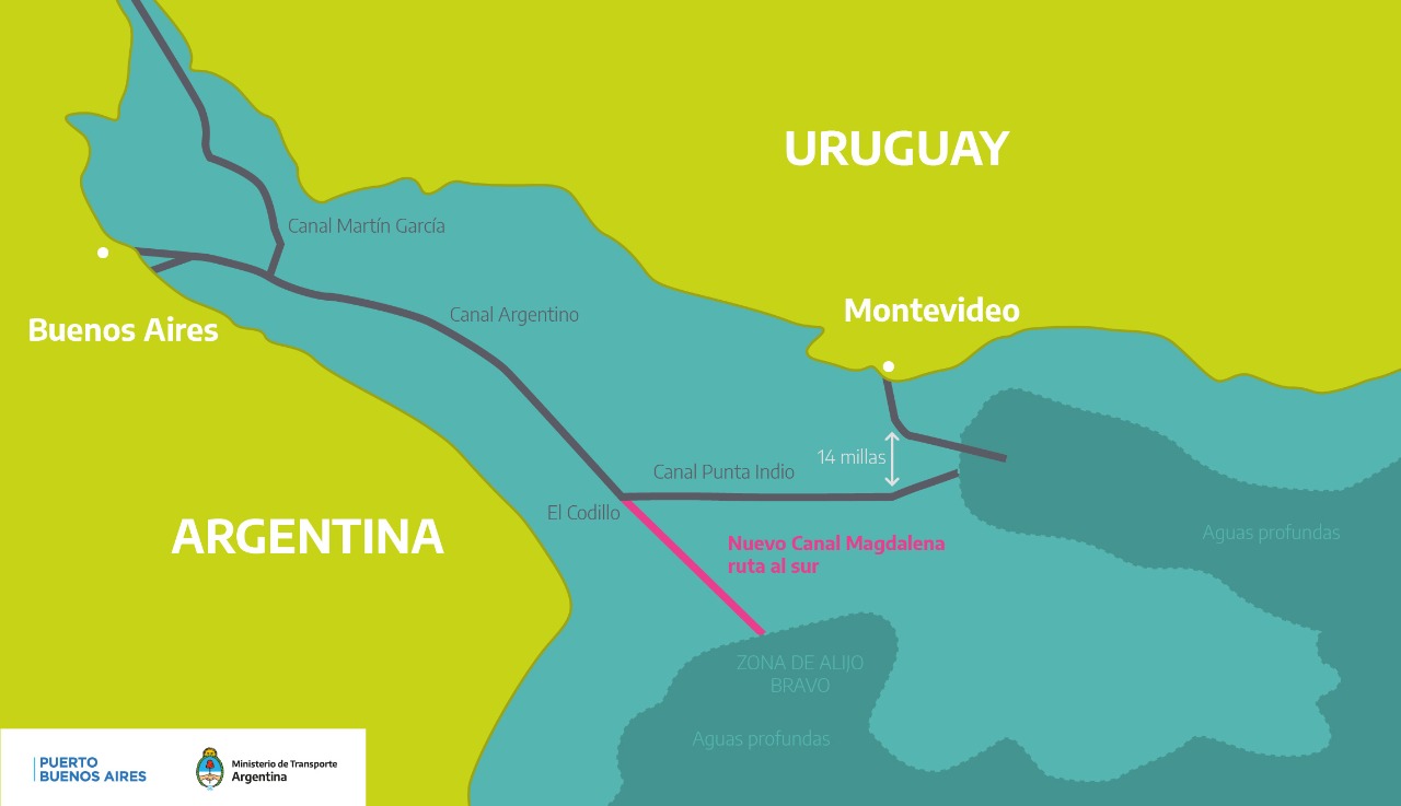 mapa canal magdalena